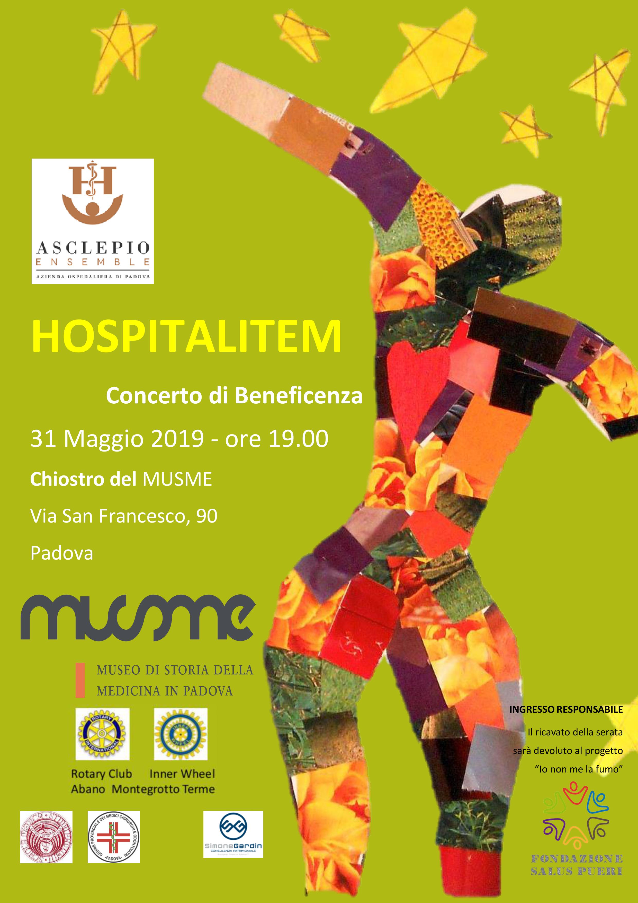 HOSPITALITEM, il concerto di beneficenza