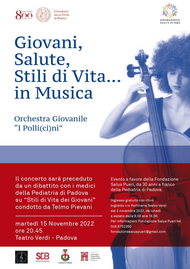 GIOVANI,SALUTE, STILI DI VITA...IN CONCERTO!