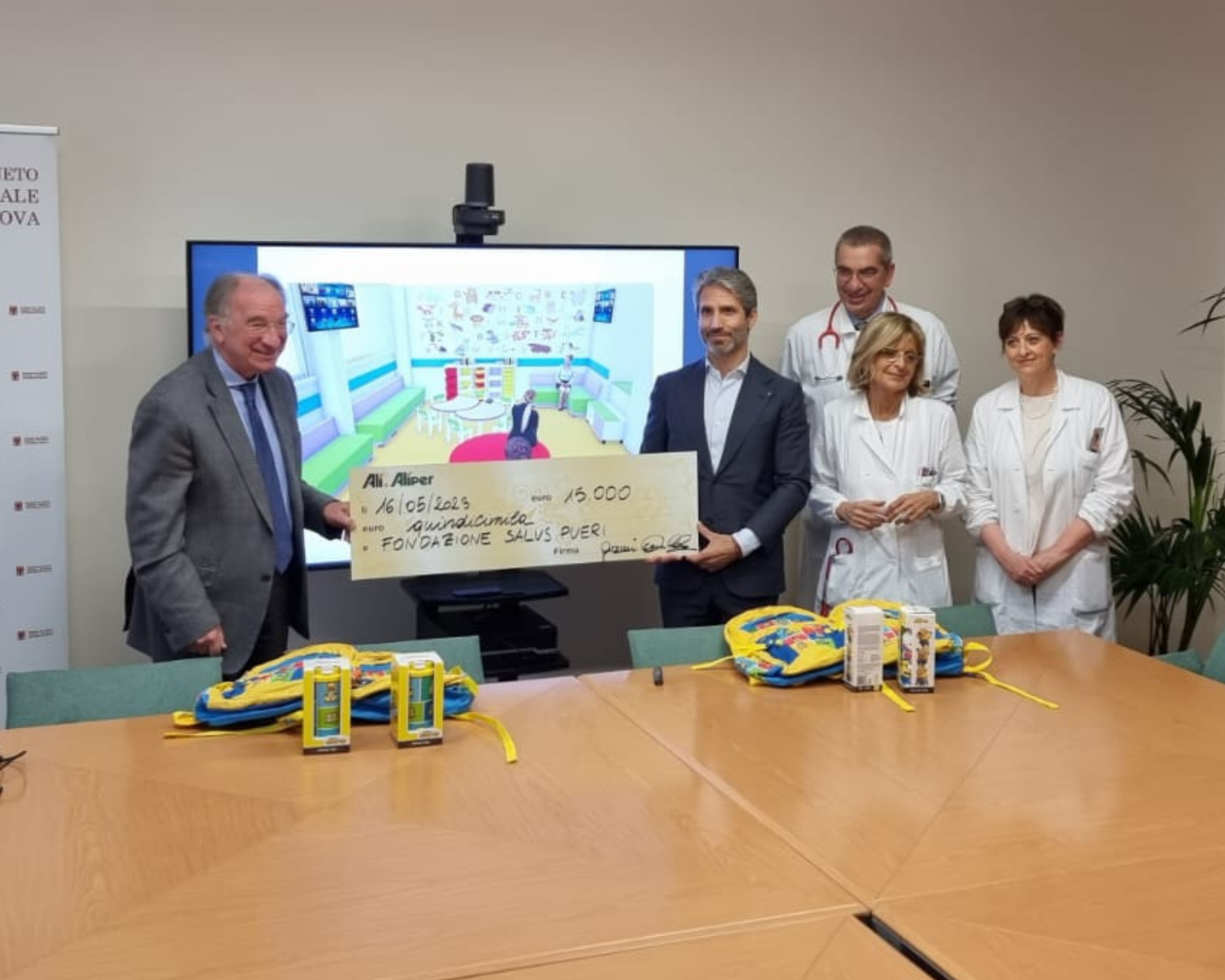 Alì e Fondazione di nuovo insieme per i bambini della Pediatria!