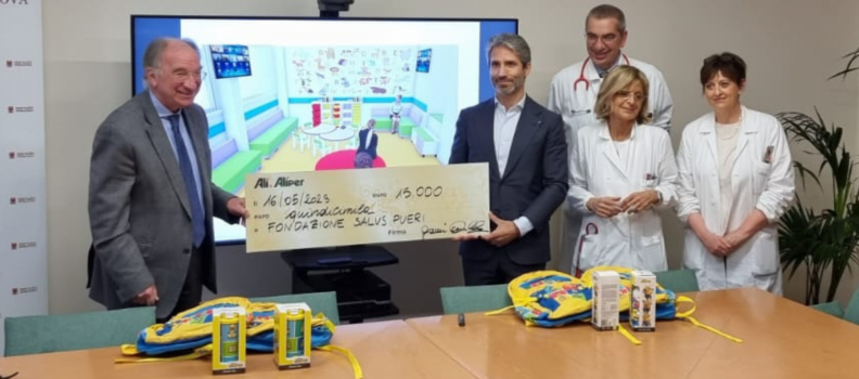 Alì e Fondazione di nuovo insieme per i bambini della Pediatria!