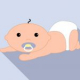 La posizione prona del neonato