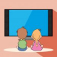 Quanta tv possono guardare i bambini